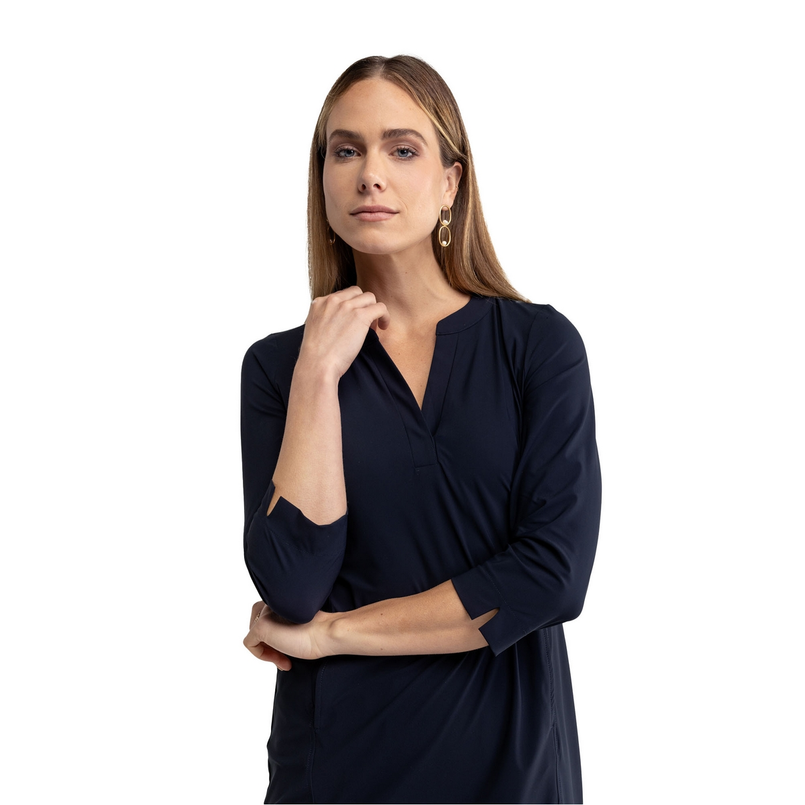 Studio Anneloes Dames Jurk 94816 Dark blue denim