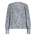 Studio Anneloes Dames Top 12640 Blauw dessin
