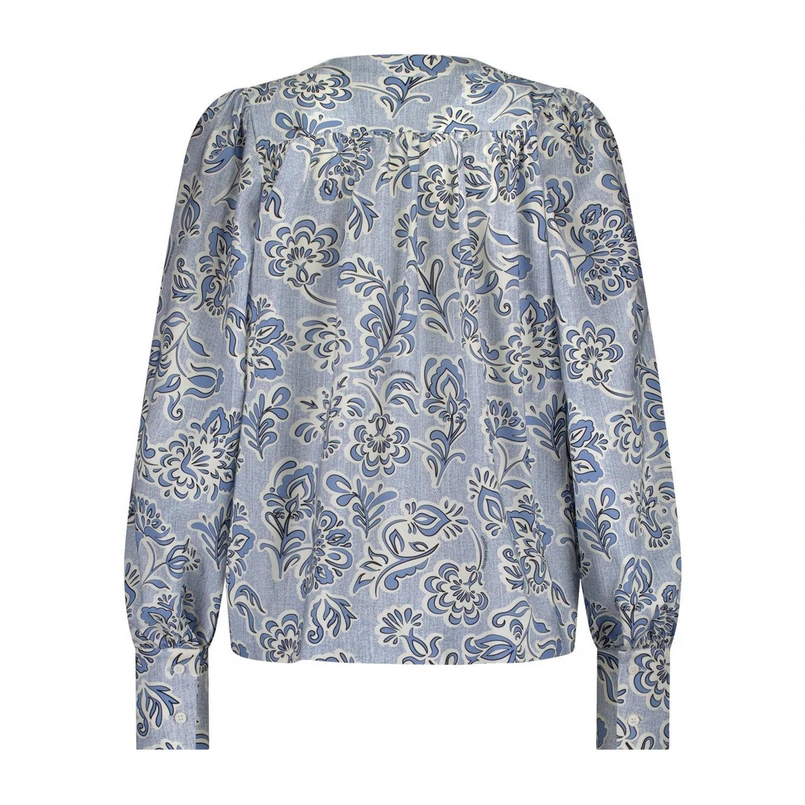 Studio Anneloes Dames Top 12640 Blauw dessin