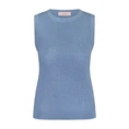 Studio Anneloes Dames Top 12711 Mid blue denim