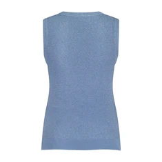 Studio Anneloes Dames Top 12711 Mid blue denim