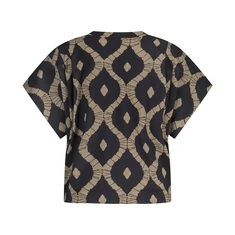 Studio Anneloes Dames Top 12873 Zwart dessin