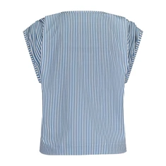 Studio Anneloes Dames Top 12927 Midden blauw