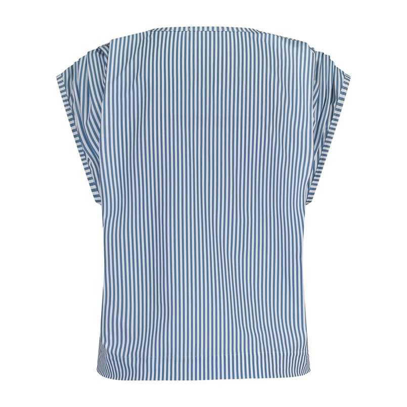 Studio Anneloes Dames Top 12927 Midden blauw
