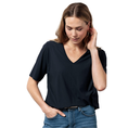 Studio Anneloes Dames Top 94755 Dark blue denim