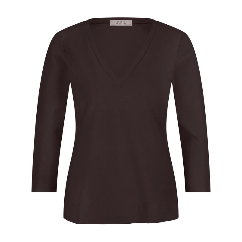 Studio Anneloes Dames Top 94841 Midden bruin