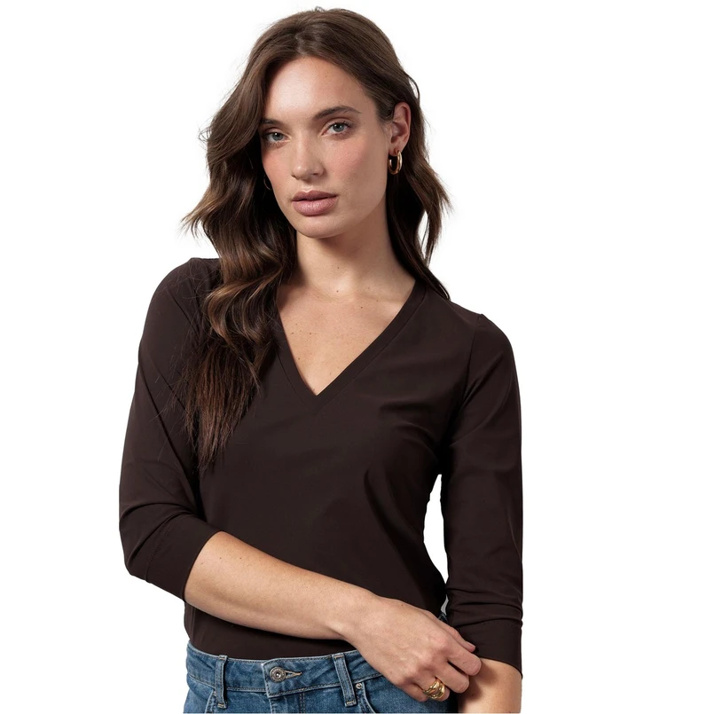 Studio Anneloes Dames Top 94841 Midden bruin
