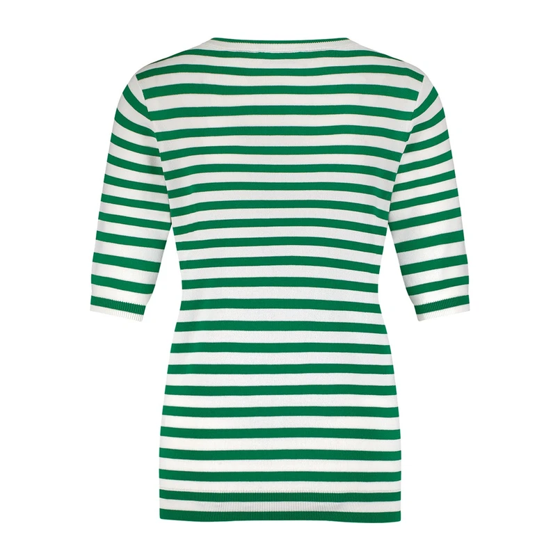 Studio Anneloes Dames Trui 12735 Groen dessin