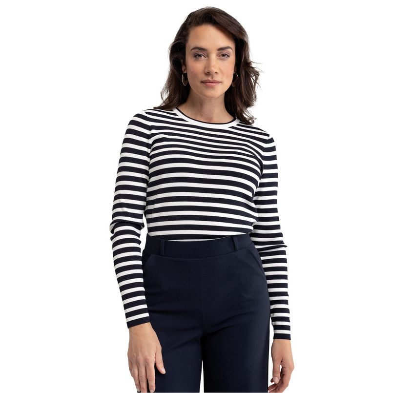 Studio Anneloes Dames Trui 91500 Blauw dessin