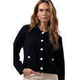 Studio Anneloes Dames Vest 12581 Dark blue denim