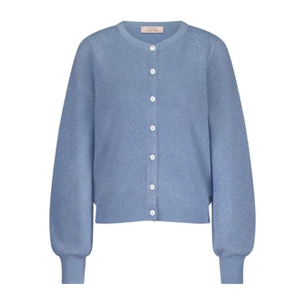 Studio Anneloes Dames Vest 12712 Mid blue denim