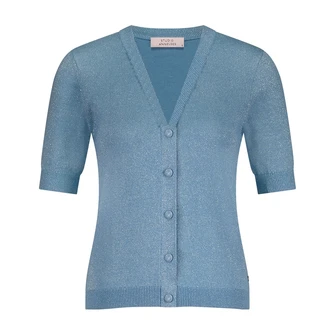 Studio Anneloes Dames Vest 12940 Mid blue denim