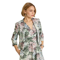 Swing Dames Blazer 4aj001 Groen dessin