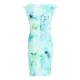 Swing Dames Jurk 5ai124 Blauw dessin