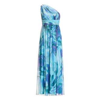 Swing Dames Jurk 5ai189 Blauw dessin