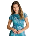 Swing Dames Jurk 5ai213 Blauw dessin