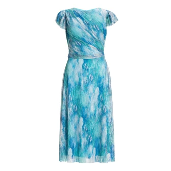 Swing Dames Jurk 5ai213 Blauw dessin