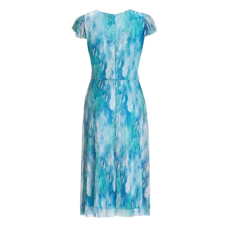 Swing Dames Jurk 5ai213 Blauw dessin