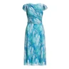 Swing Dames Jurk 5ai213 Blauw dessin