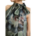 Swing Dames Jurk 5aj120 Groen dessin