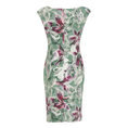 Swing Dames Jurk 5aj142 Groen dessin