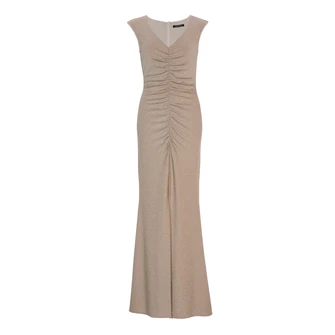 Swing Dames Maxi-jurk 5ai157 Zand