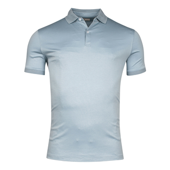 Thomas Maine Heren Polo 5152tm078.62 Midden blauw