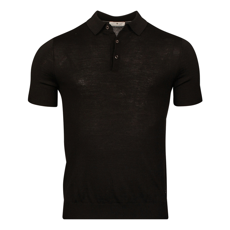 Thomas Maine Heren Polo 51835tm100.90 Zwart
