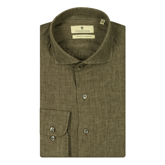 Thomas Maine Heren Shirt 517757.75 Olijf