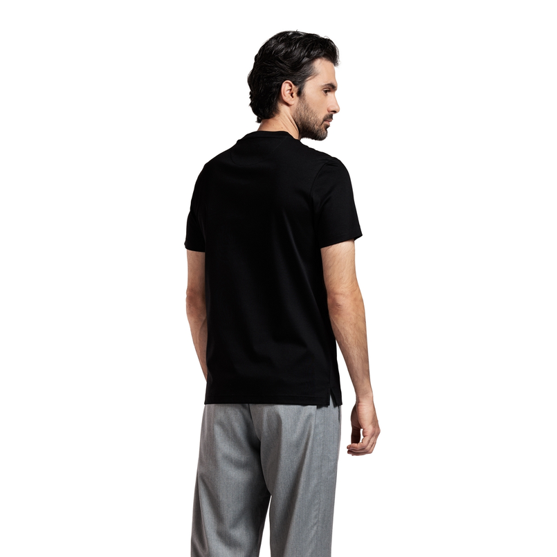 Thomas Maine Heren T-shirt 5150tm078.90 Zwart