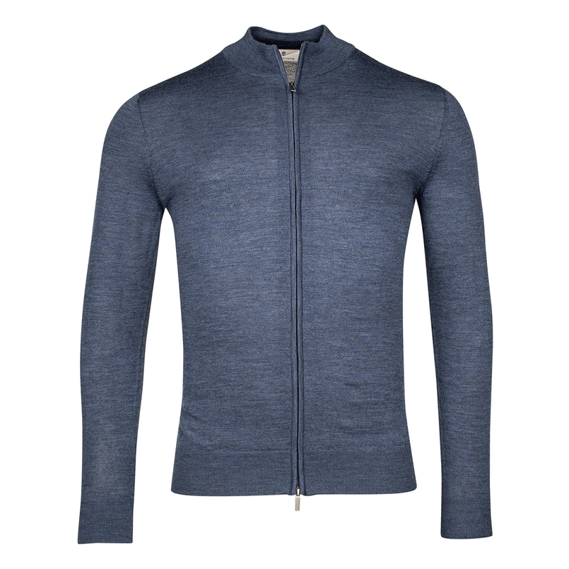 Thomas Maine Heren Vest 5120tm100.63 Midden blauw