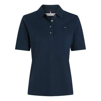 Tommy Hilfiger Dames Polo Ww0ww43224c1g Navy