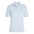 Tommy Hilfiger Dames Polo Ww0ww43224c1o Bleu
