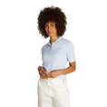 Tommy Hilfiger Dames Polo Ww0ww43224c1o Bleu