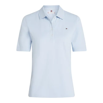 Tommy Hilfiger Dames Polo Ww0ww43224c1o Bleu