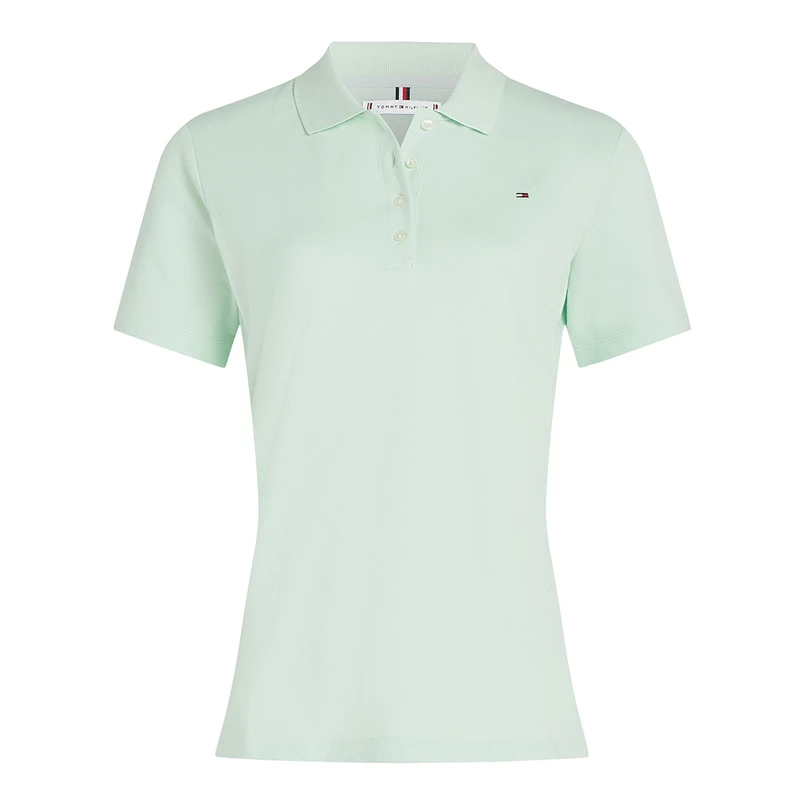 Tommy Hilfiger Dames Polo Ww0ww43224lxy Linde