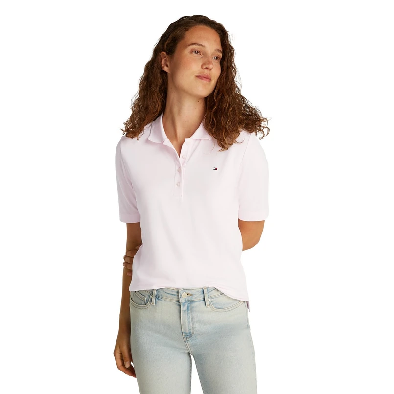 Tommy Hilfiger Dames Polo Ww0ww43224tog Roze