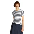 Tommy Hilfiger Dames Top Ww0ww405870bf Blauw dessin