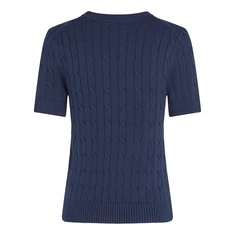 Tommy Hilfiger Dames Trui Ww0ww38744c1g Navy