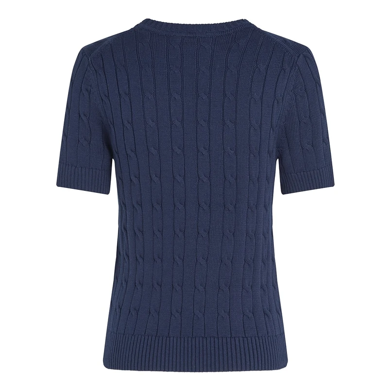Tommy Hilfiger Dames Trui Ww0ww38744c1g Navy