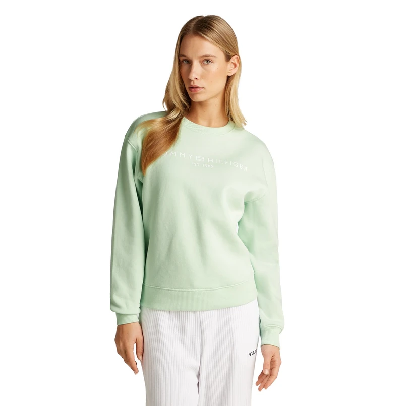 Tommy Hilfiger Dames Trui Ww0ww39791lxy Linde