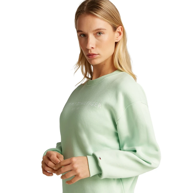 Tommy Hilfiger Dames Trui Ww0ww39791lxy Linde