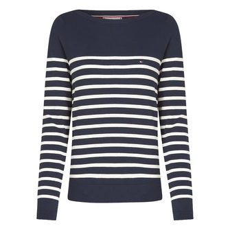 Tommy Hilfiger Dames Trui Ww0ww400990a5 Blauw dessin
