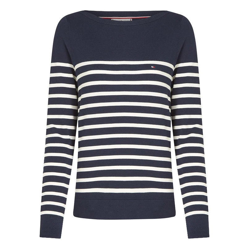 Tommy Hilfiger Dames Trui Ww0ww400990a5 Blauw dessin