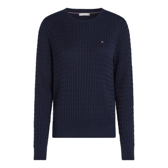 Tommy Hilfiger Dames Trui Ww0ww44993c1g Navy