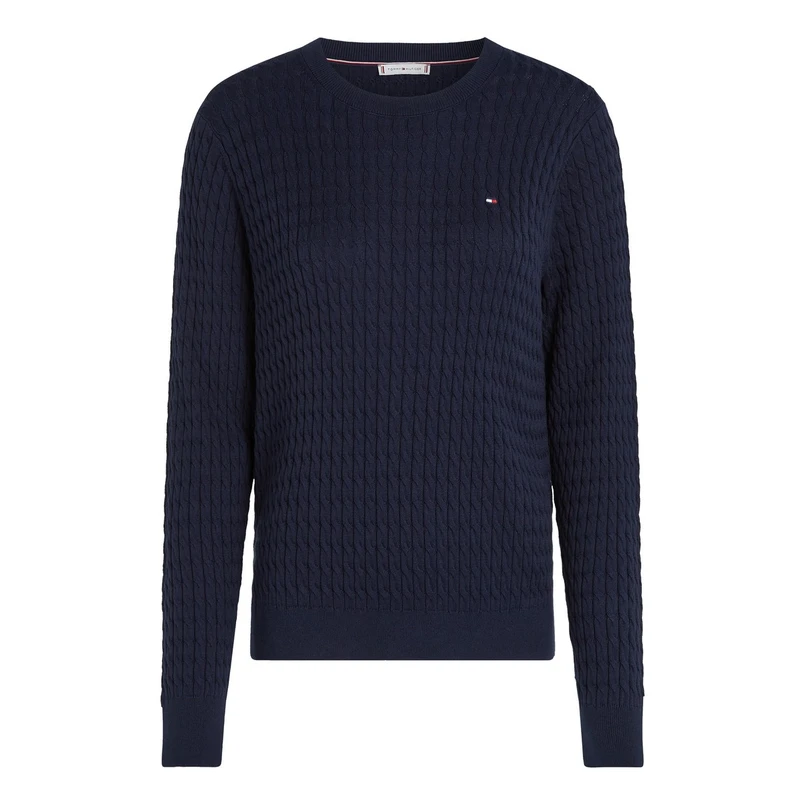 Tommy Hilfiger Dames Trui Ww0ww44993c1g Navy