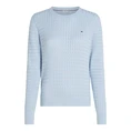 Tommy Hilfiger Dames Trui Ww0ww44993c1o Bleu