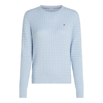 Tommy Hilfiger Dames Trui Ww0ww44993c1o Bleu