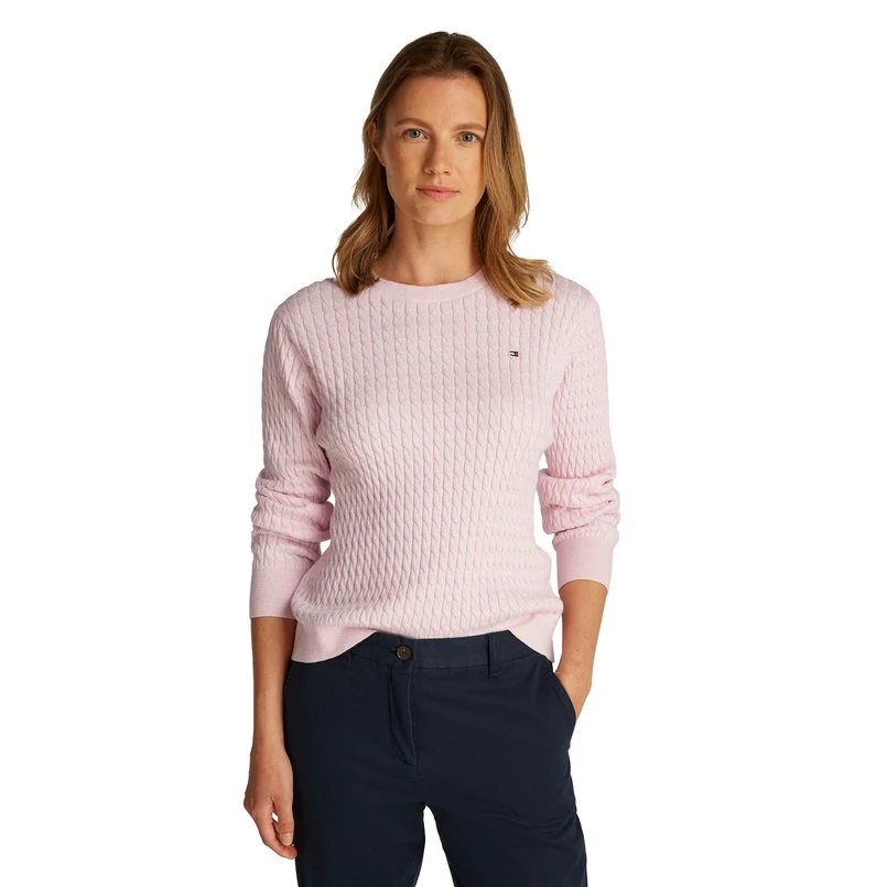 Tommy Hilfiger Dames Trui Ww0ww44993tzh Roze