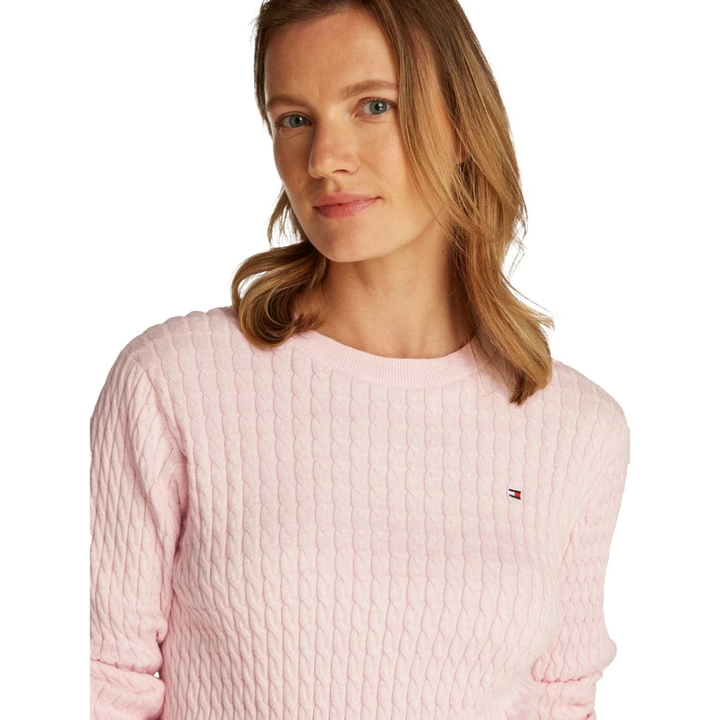 Tommy Hilfiger Dames Trui Ww0ww44993tzh Roze